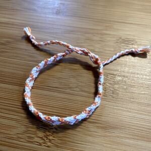 Heather Woven Bracelet anklet trendy comfortable tie embroidery thread woven gif